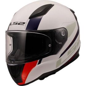 LS2 Rapid 2 Driveway Beyaz Mavi Siyah Kırmızı Kask