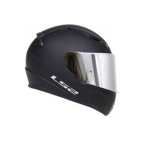 LS2 Rapid 2 Fullface Gri Camlı Mat Siyah Motosiklet Kaskı