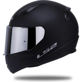 LS2 Rapid 2 Fullface Gri Camlı Mat Siyah Motosiklet Kaskı