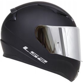 LS2 Rapid 2 Fullface Gri Camlı Mat Siyah Motosiklet Kaskı