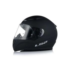 LS2 Rapid 2 Fullface Şefaf Camlı Mat Siyah Motosiklet Kaskı