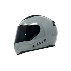 LS2 Rapid 2 Nardo Gri Kapalı Siyah Motosiklet Kaskı