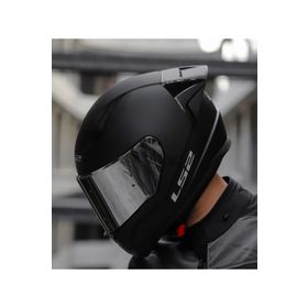 LS2 Rapid 2 Race Fullface Gri Camlı Mat Siyah Motosiklet Kaskı