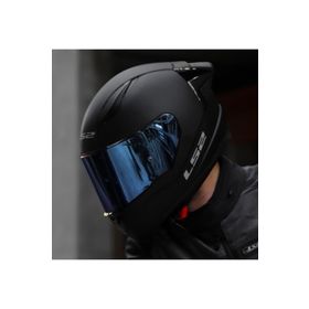 LS2 Rapid 2 Race Fullface Mavi Camlı Mat Siyah Motosiklet Kaskı