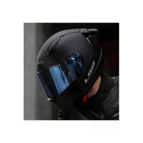LS2 Rapid 2 Race Fullface Mavi Camlı Mat Siyah Motosiklet Kaskı