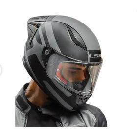LS2 Rapid 2 Race Mat Full Face Siyah Motosiklet Kaskı