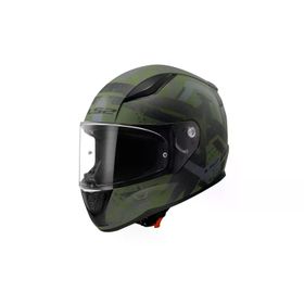 LS2 Rapıd 2 Thunder Bırds Mat Yeşil-Siyah-Gri Kask
