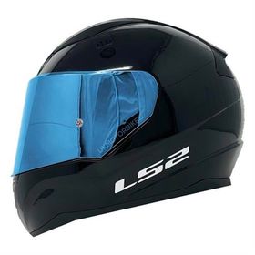 LS2 Rapid Full Face Koyu Mavi Vizörlü Motosiklet Kaskı