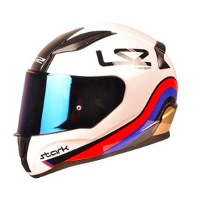 LS2 Rapid Full Face Koyu Mavi Vizörlü Motosiklet Kaskı