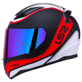 LS2 Rapid Full Face Koyu Mavi Vizörlü Motosiklet Kaskı