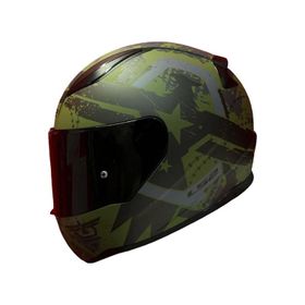 Ls2 Rapid Full Face Motosiklet Mat Siyah Gökkuşağı Vizörlü Kaskı