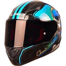 LS2 Rapid Full Face Siyah Vizörlü Motosiklet Kaskı