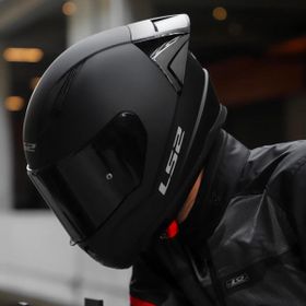 LS2 Rapid Full Face Siyah Vizörlü Motosiklet Kaskı