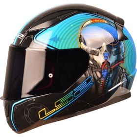 LS2 Rapid Mach Iı Mavi Kask