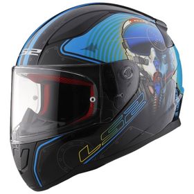 LS2 Rapid Mach Iı Mavi Kask