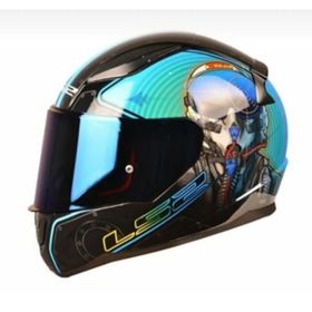 LS2 Rapid Mach Iı Mavi Kask