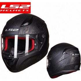 LS2 Rapid Mat Siyah Motosiklet Kaskı