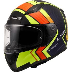 LS2 Rapid Sarı Mavi Motorsiklet Kask