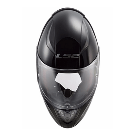 LS2 Rapid Siyah Kırmızı Beyaz Motorsiklet Kask