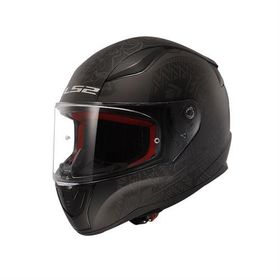 LS2 Rapid Takaroa Full Face Siyah Kırmızı Motosiklet Kaskı