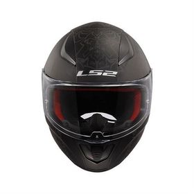 LS2 Rapid Takaroa Full Face Siyah Kırmızı Motosiklet Kaskı