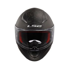 LS2 Rapid Takaroa Full Face Siyah Kırmızı Motosiklet Kaskı