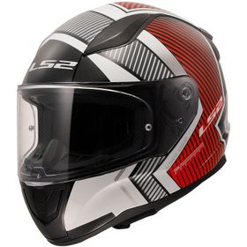 LS2 Rapid Xtreet Full Face Iridium Kırmızı Vizörlü Motosiklet Kaskı