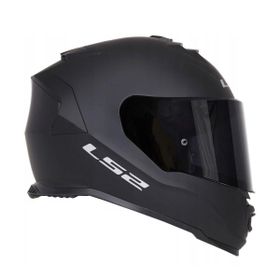 LS2 Storm 2 Full Face Motosiklet Şeffaf Siyah Vizörlü Kaskı