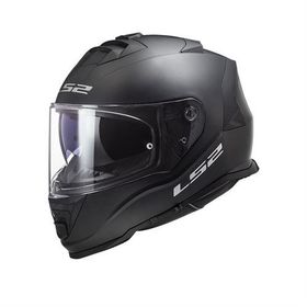 LS2 Storm 2 Full Face Siyah Gri Motosiklet Kaskı