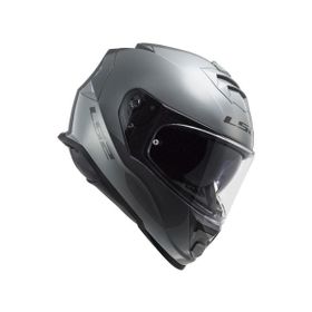 LS2 Storm 2 Full Face Siyah Gri Motosiklet Kaskı