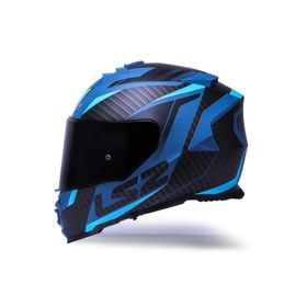LS2 Storm 2 Racer Full Face Motosiklet Vizörlü Siyah Kaskı