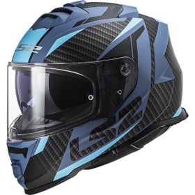 LS2 Storm 2 Racer Mat Mavi Motosiklet Kaskı