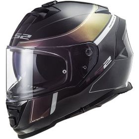 LS2 Storm 2 Velvet Gökkuşağı Mat Siyah Motosiklet Kaskı