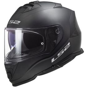 LS2 Storm Full Face Siyah Motosiklet Kaskı