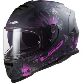 LS2 Storm Full Face Siyah Motosiklet Kaskı