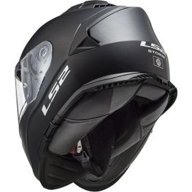 LS2 Storm Full Face Siyah Motosiklet Kaskı
