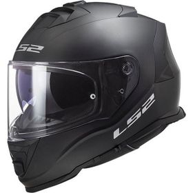 LS2 Storm Full Face Siyah Motosiklet Kaskı