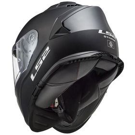 LS2 Storm Full Face Siyah Motosiklet Kaskı