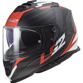 LS2 Storm Nerve Full Face Siyah Sarı Motosiklet Kaskı