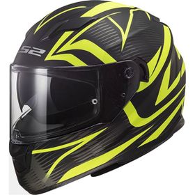 LS2 Stream Evo Jink Full Face Sarı Siyah Motosiklet Kaskı