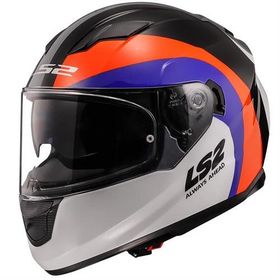 LS2 Stream Evo Loop Full Face Siyah Kırmızı Motosiklet Kaskı