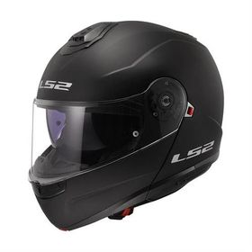 LS2 Strobe 2 Çene Açılır Beyaz Motosiklet Kaskı