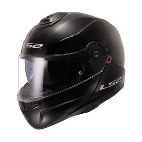 LS2 Strobe 2 Çene Açılır Beyaz Motosiklet Kaskı