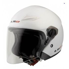 LS2 Track Siyah Kask Camı