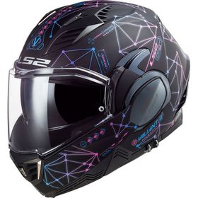 LS2 Valiant Siyah Kask Camı