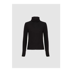 LTB 013198111961470 Balıkçı Yaka Siyah Sweatshirt