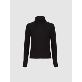 LTB 013198111961470 Balıkçı Yaka Siyah Sweatshirt