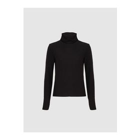 LTB 013198111961470 Balıkçı Yaka Siyah Sweatshirt