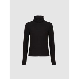 LTB 013198111961470 Balıkçı Yaka Siyah Sweatshirt