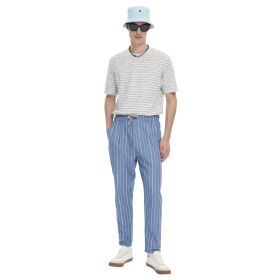 LTB Kehara Mavi Çizgili Erkek Pantolon